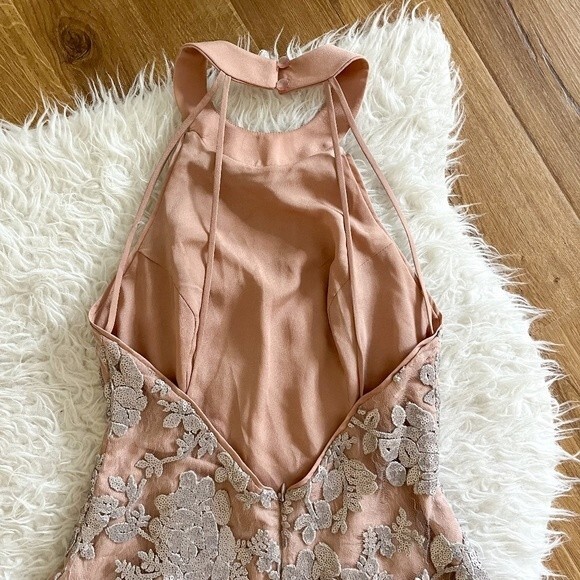 Dress the Population Abbie Sequins Lace Dress | Size M - Picture 7 of 11
